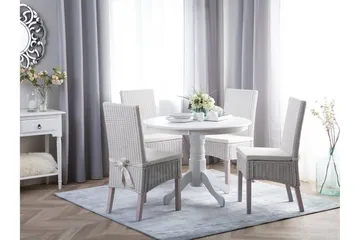 Akron Matbord 100 cm - Vit - Products - Möbler - Bord & matgrupp - Matbord & köksbord