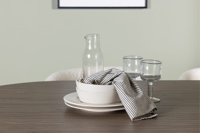 Andy Matgrupp 180 cm Oval med 4 Edina Stolar - Natur - Products - Möbler - Bord & matgrupp - Matgrupp