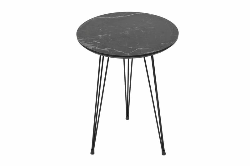Apisa Satsbord 45 cm - Grå/Svart - Products - Möbler - Bord & matgrupp - Avlastningsbord & sidobord - Satsbord