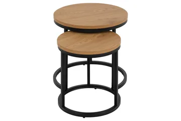 Belgrat Satsbord Rund - Natural - Products - Möbler - Bord & matgrupp - Avlastningsbord & sidobord - Satsbord