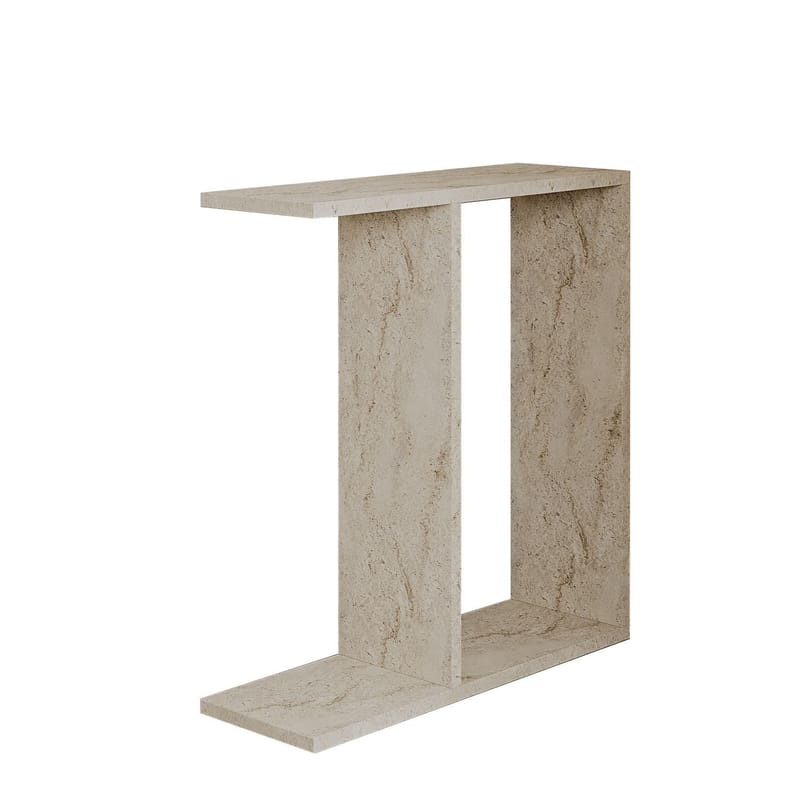 Bingdi Sidobord 60x60x60 cm - Travertin - Products - Möbler - Bord & matgrupp - Avlastningsbord & sidobord - Brickbord & småbord