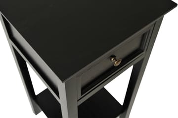Cleana Sängbord 70x35 cm - Svart - Products - Möbler - Bord & matgrupp - Avlastningsbord & sidobord - Sängbord & nattduksbord
