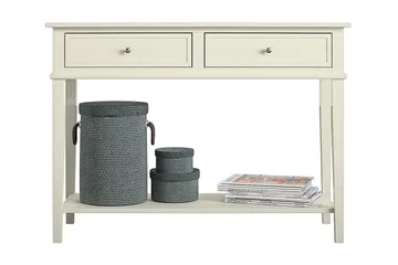 Franklin Konsollbord 104 cm Vit - Dorel Home - Products - Möbler - Bord & matgrupp - Avlastningsbord & sidobord - Konsolbord & hallbord