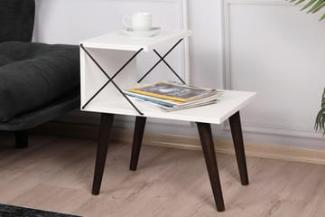 Kaysie Sängbord 50 cm - Vit - Products - Möbler - Bord & matgrupp - Avlastningsbord & sidobord - Sängbord & nattduksbord