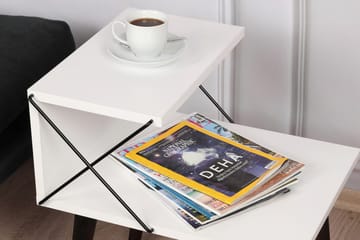 Kaysie Sängbord 50 cm - Vit - Products - Möbler - Bord & matgrupp - Avlastningsbord & sidobord - Sängbord & nattduksbord