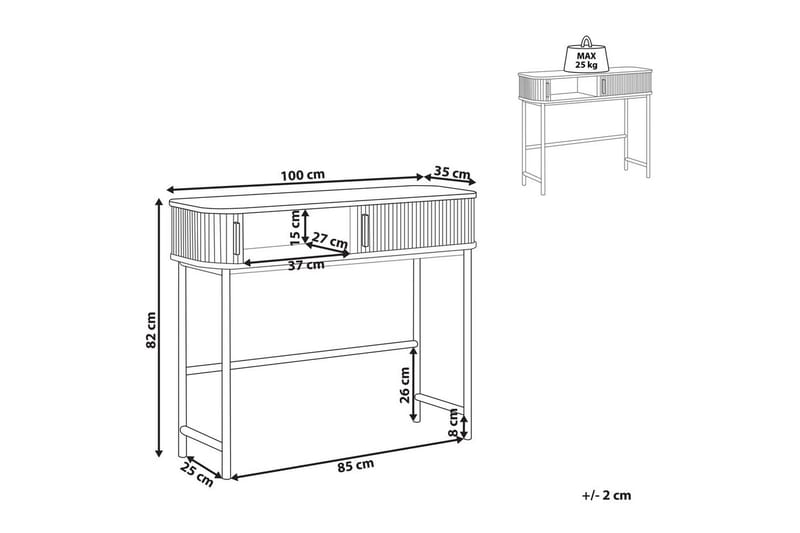 Konsolbord Jose - Products - Möbler - Bord & matgrupp - Avlastningsbord & sidobord - Konsolbord & hallbord