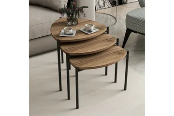 Lenny Satsbord - Valnöt - Products - Möbler - Bord & matgrupp - Avlastningsbord & sidobord - Satsbord