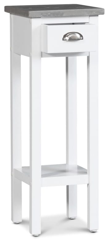 Sängbord med cementskiva - Hugo - Vit - Products - Möbler - Bord & matgrupp - Avlastningsbord & sidobord - Sängbord & nattduksbord