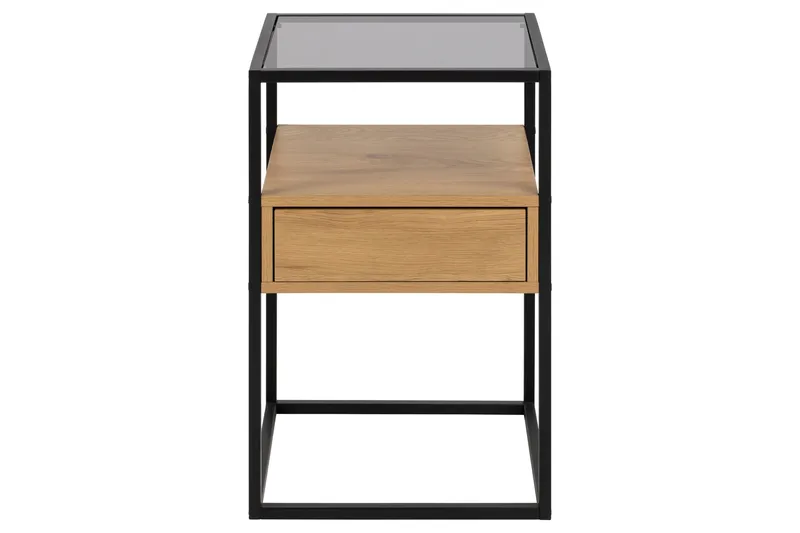 Sakila Sängbord 35 cm - Ek - Products - Möbler - Bord & matgrupp - Avlastningsbord & sidobord - Sängbord & nattduksbord