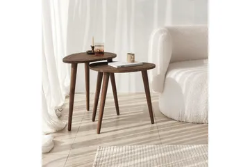 Saldus Satsbord - Valnöt - Products - Möbler - Bord & matgrupp - Avlastningsbord & sidobord - Satsbord