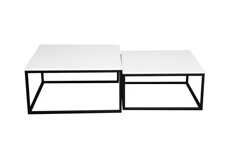 Wardner Soffbord 76 cm, Vit