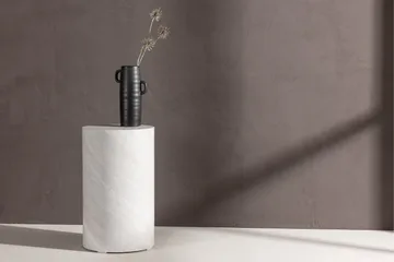 York Travertin Sidobord 50 cm - Grå - Products - Möbler - Bord & matgrupp - Avlastningsbord & sidobord - Piedestal & blompiedestal