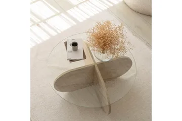 Bengul Soffbord 75 cm - Beige - Products - Möbler - Bord & matgrupp - Soffbord