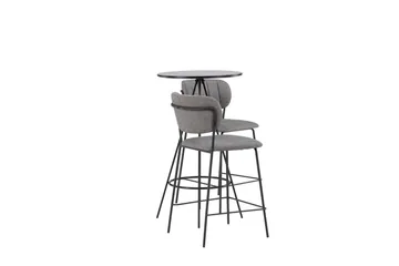 Bistro Matgrupp 60 cm Rund med 2 Bell stolar - Svart - Products - Möbler - Bord & matgrupp - Matgrupp