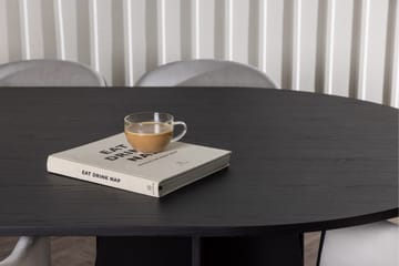 Bootcut Matgrupp 230 cm Oval med 6 Evelina stolar - Svart - Products - Möbler - Bord & matgrupp - Matgrupp