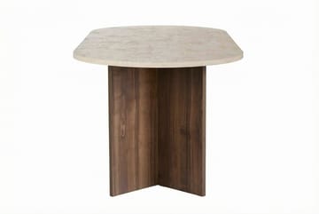 Ceylin Matbord 200x75x90 cm - Travertine Walnut - Products - Möbler - Bord & matgrupp - Matbord & köksbord