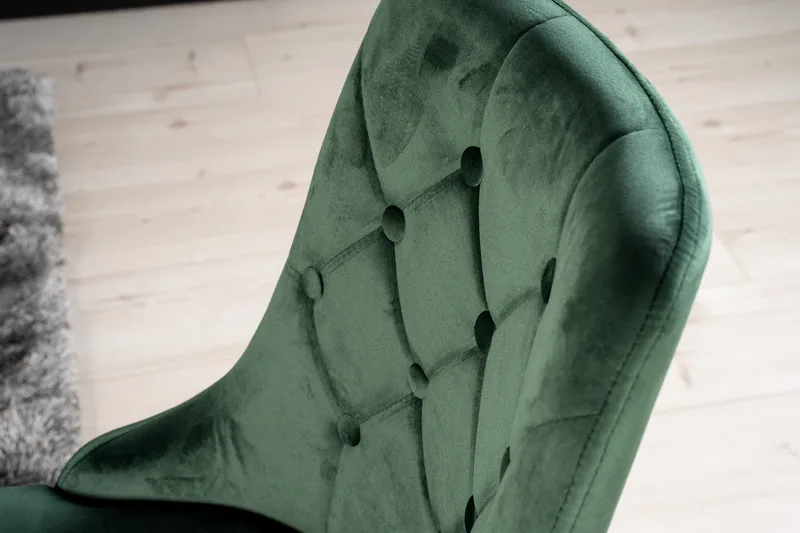 Dipp Matgrupp 180 cm Rektangulär med 6 Velvet Deluxe stolar - Svart/Guld - Products - Möbler - Bord & matgrupp - Matgrupp