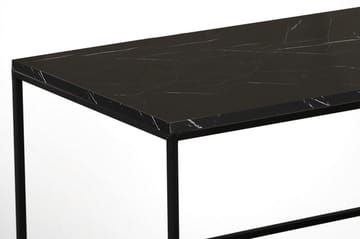 Falan Soffbord 95 cm Marmormönster - Svart - Products - Möbler - Bord & matgrupp - Soffbord