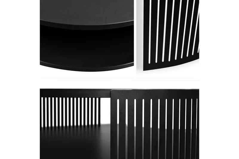 Friend Soffbord 75 cm - Svart/Ljusgrå - Products - Möbler - Bord & matgrupp - Soffbord