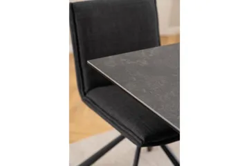 Ganesh Matbord 80 cm Rektangulär - Svart - Products - Möbler - Bord & matgrupp - Matbord & köksbord