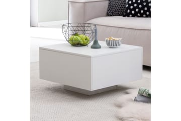 Golnick Soffbord 60 cm med Förvaring - Vit - Products - Möbler - Bord & matgrupp - Soffbord