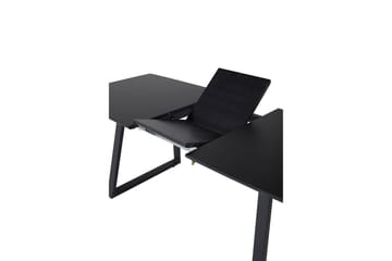 Inca Matbord 160 cm Förlängningsbart - Svart - Products - Möbler - Bord & matgrupp - Matbord & köksbord
