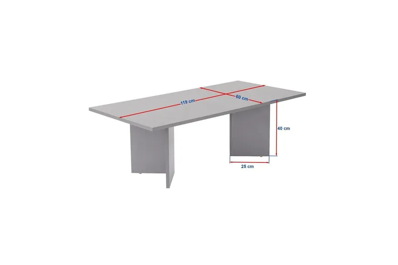 Isami Soffbord 119 cm - Brun - Products - Möbler - Bord & matgrupp - Soffbord