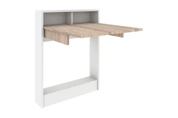 Elegancia Väggskrivbord 70 cm med Förvaring Hylla Utfällbart - Trä - Products - Möbler - Bord & matgrupp - Kontorsbord - Datorbord