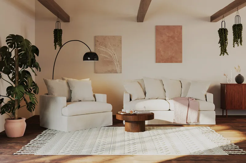 Kopparbo Soffbord 75 cm Runt Valnöt - Mörkbrunt valnötsträ - Products - Möbler - Bord & matgrupp - Soffbord