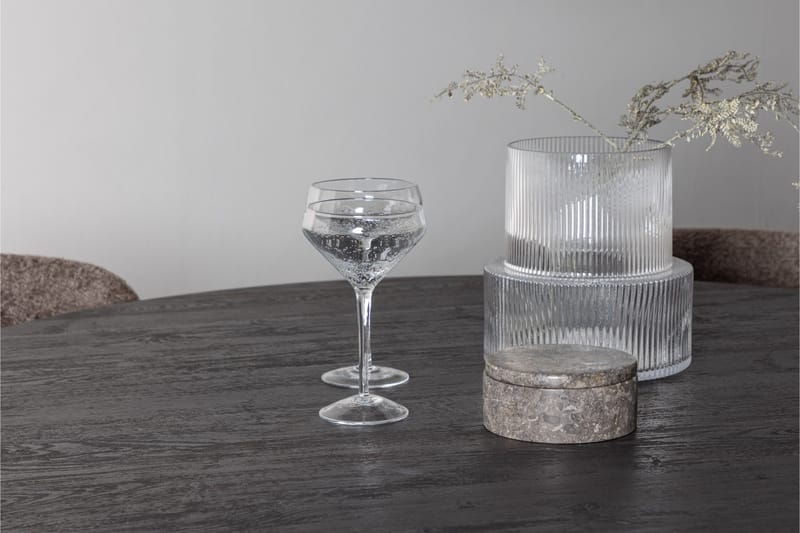 Lanzo Matgrupp 120 cm Rund med 4 Modesto stolar - Svart - Products - Möbler - Bord & matgrupp - Matgrupp