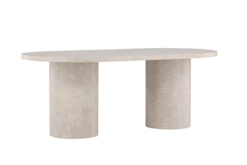 Matbord Peach Narvik Dining Table 100x200 cm - Beige Marblelook / Beige - Products - Möbler - Bord & matgrupp - Matbord & köksbord