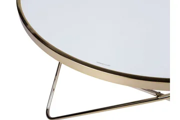 Meerah Soffbord 80 cm Runt - Vit - Products - Möbler - Bord & matgrupp - Soffbord