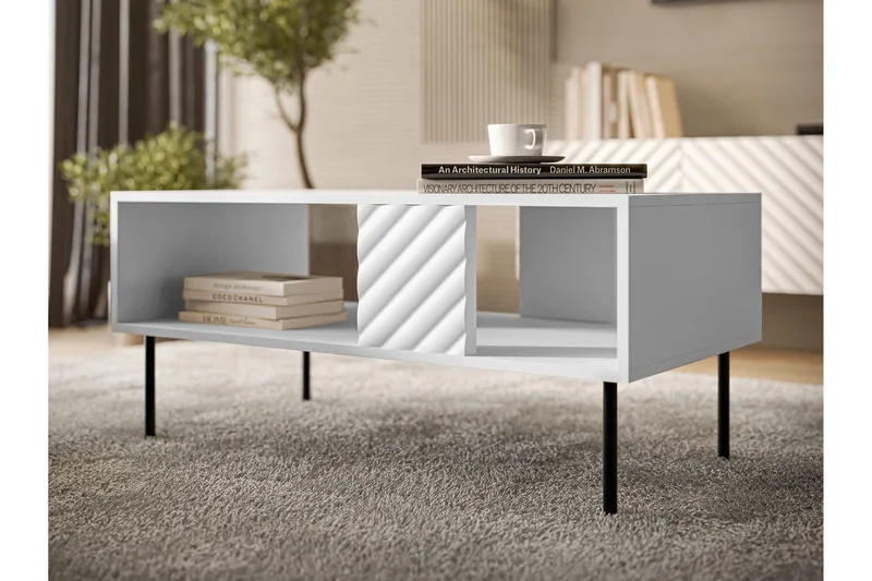 Munkedal Soffbord 100 cm - Vit - Products - Möbler - Bord & matgrupp - Soffbord