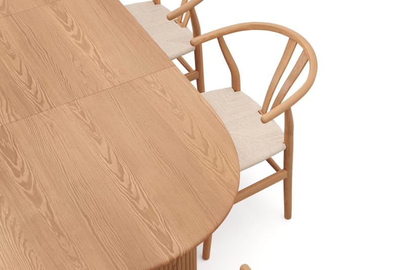 Noira Matgrupp förlängningsbart 160-220 cm Ek med 6 Dastoori Matstolar - Ek - Products - Möbler - Bord & matgrupp - Matgrupp