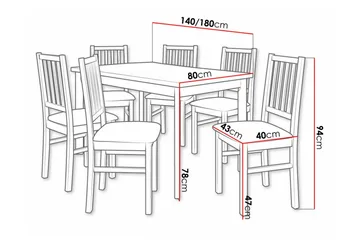 Patrickswell Matgrupp - Products - Möbler - Bord & matgrupp - Matgrupp