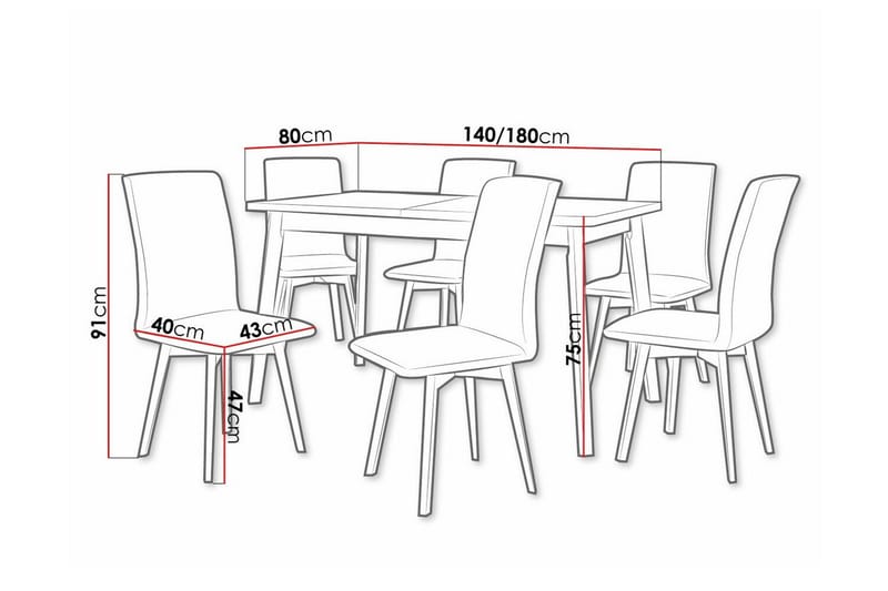 Patrickswell Matgrupp - Products - Möbler - Bord & matgrupp - Matgrupp