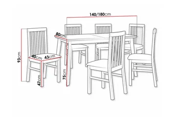 Patrickswell Matgrupp - Products - Möbler - Bord & matgrupp - Matgrupp