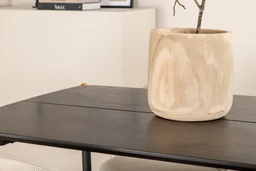 Pelle Matgrupp 190 cm Rektangulär med 6 Velvet stolar - Beige - Products - Möbler - Bord & matgrupp - Matgrupp