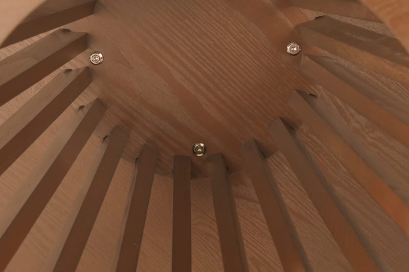 Peyra Soffbord Runt 60 cm Fanér - Ek - Products - Möbler - Bord & matgrupp - Soffbord