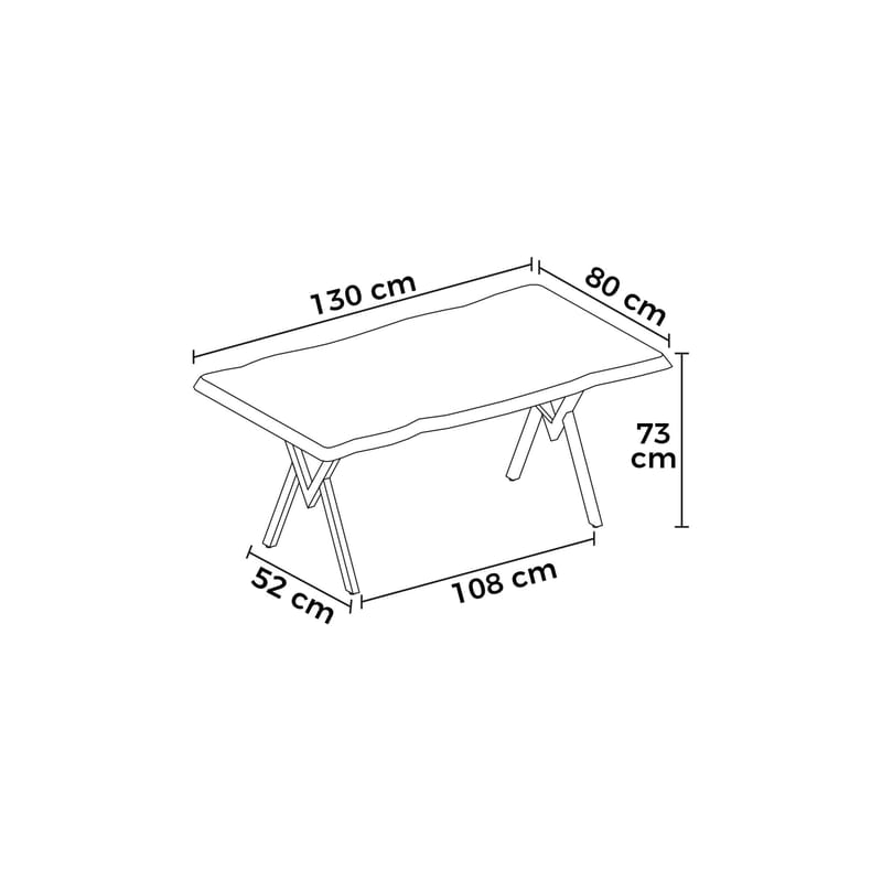 Ralto Matbord 130 cm - Products - Möbler - Bord & matgrupp - Matbord & köksbord