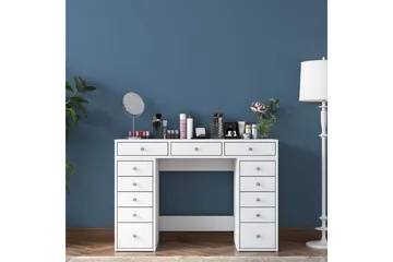 Ramender Sminkbord 120 cm - Vit - Products - Möbler - Bord & matgrupp - Sminkbord & toalettbord