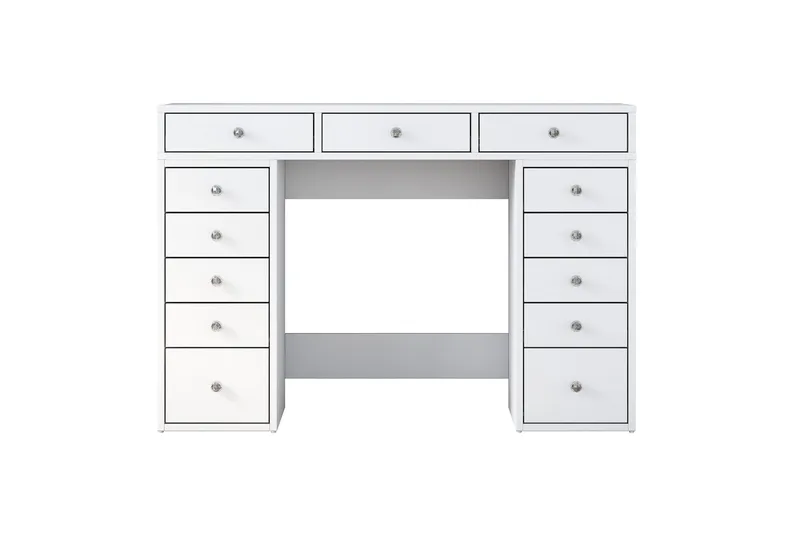 Ramender Sminkbord 120 cm - Vit - Products - Möbler - Bord & matgrupp - Sminkbord & toalettbord