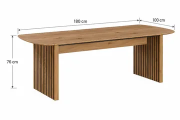Richeto Matbord 180 cm - Naturlig finish - Products - Möbler - Bord & matgrupp - Matbord & köksbord