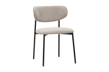 Richeto Matbord 210 cm med 6 Lucy Matstolar - Rökt ek / Greige Bouclé - Products - M öbler - Bord & matgrupp - Matgrupp