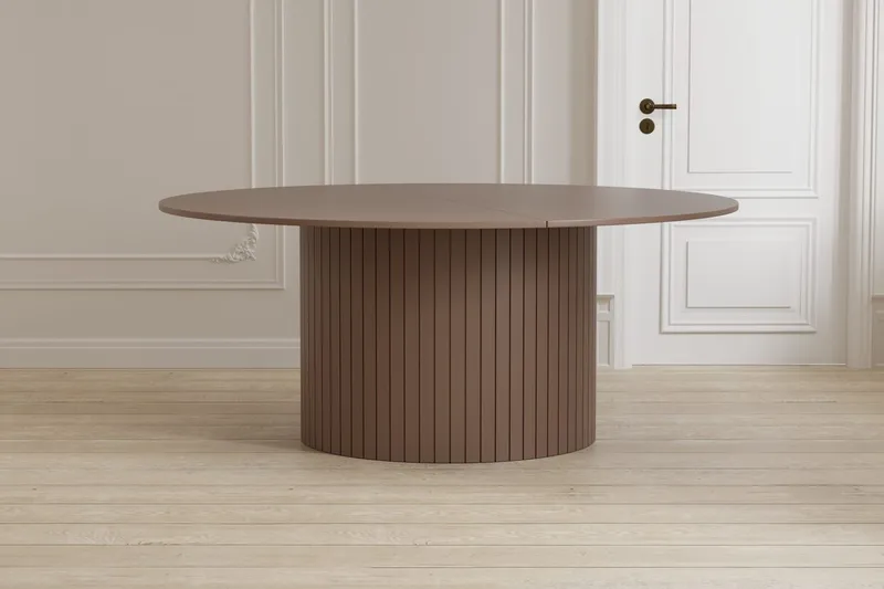 Runt matbord Härön 180 cm, Beige