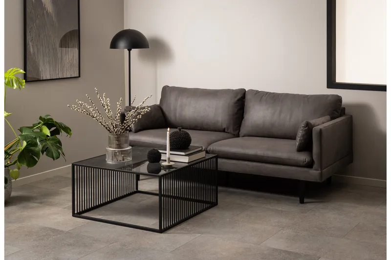 Saklani Soffbord 80x80 cm - Svart - Products - Möbler - Bord & matgrupp - Soffbord