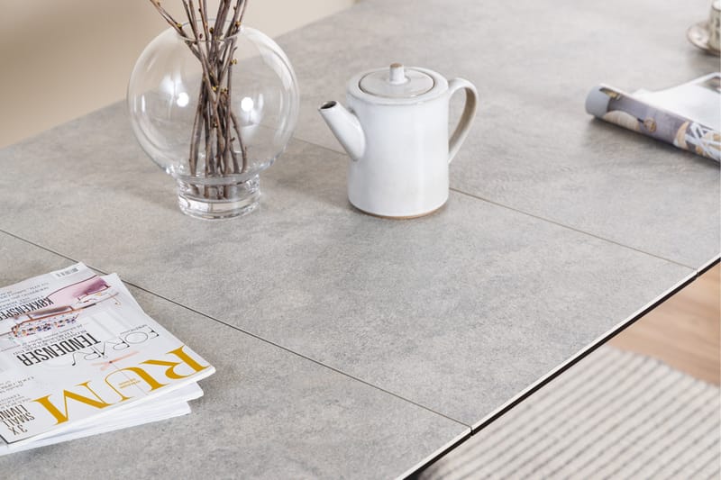 Salupa Matbord 210x90 cm - Grå - Products - Möbler - Bord & matgrupp - Matbord & köksbord