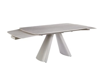 Saturnus matbord förlängningsbart 165-240 cm - Beige travertin - Beige travertin - Products - Möbler - Bord & matgrupp - Matbord & köksbord