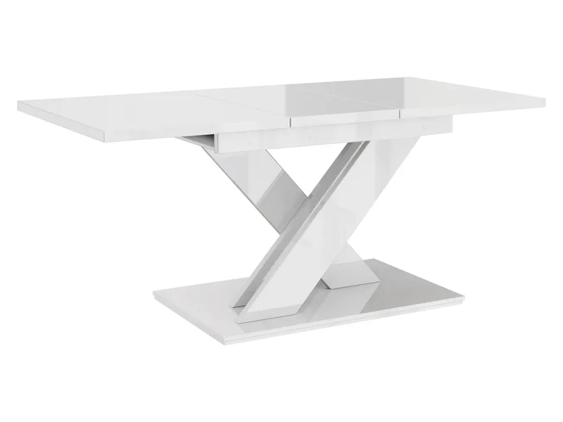 Shea Förlängningsbart Matbord 140-180 cm Rektangulär - Vit - Products - Möbler - Bord & matgrupp - Matbord & köksbord