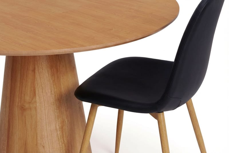 Siena Matgrupp runt 110 cm Ek med 4 Nibe Matstolar - Ek - Products - Möbler - Bord & matgrupp - Matgrupp